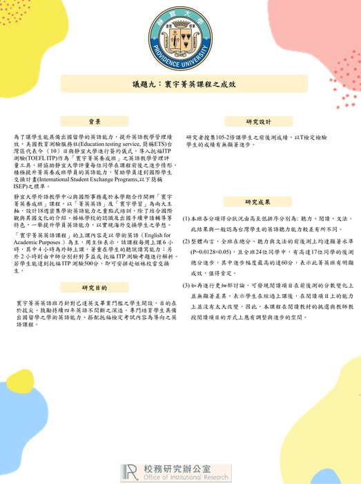 【2020年】寰宇菁英課程之成效圖片