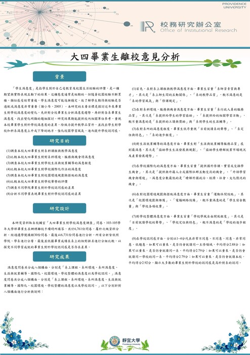 【2018年】大四畢業生離校意見圖片